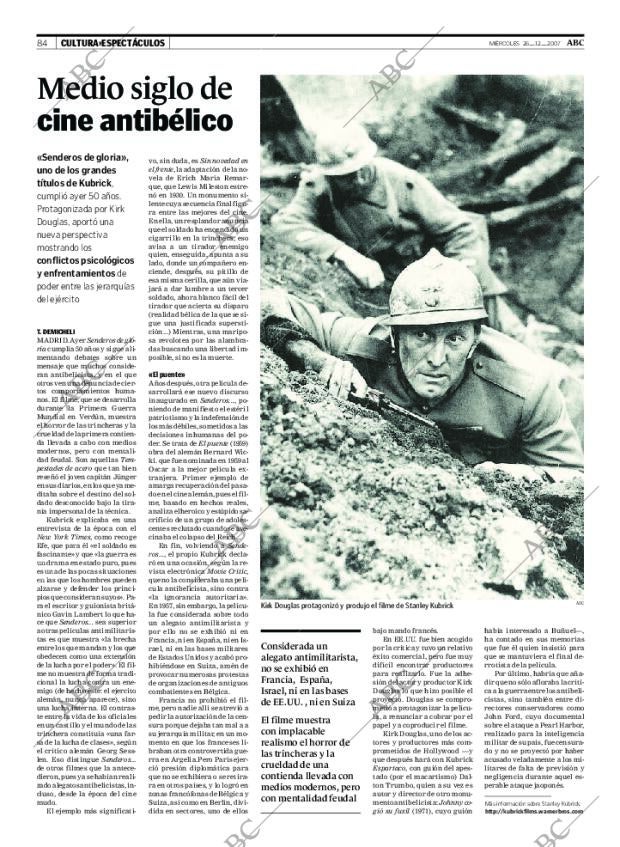 ABC MADRID 26-12-2007 página 84