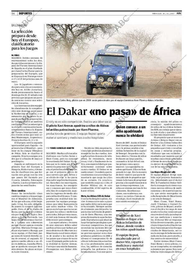 ABC MADRID 26-12-2007 página 94