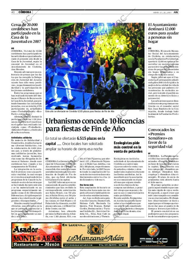 ABC CORDOBA 27-12-2007 página 40