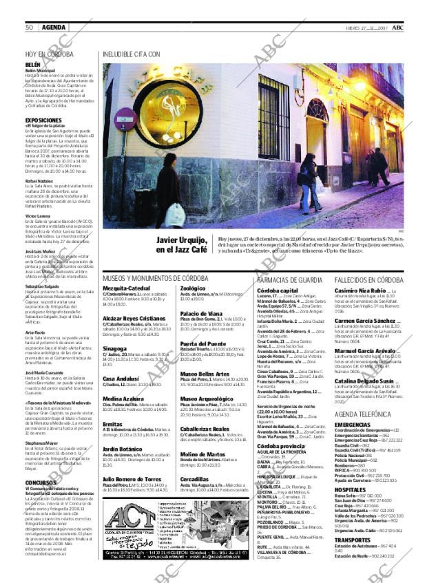 ABC CORDOBA 27-12-2007 página 50