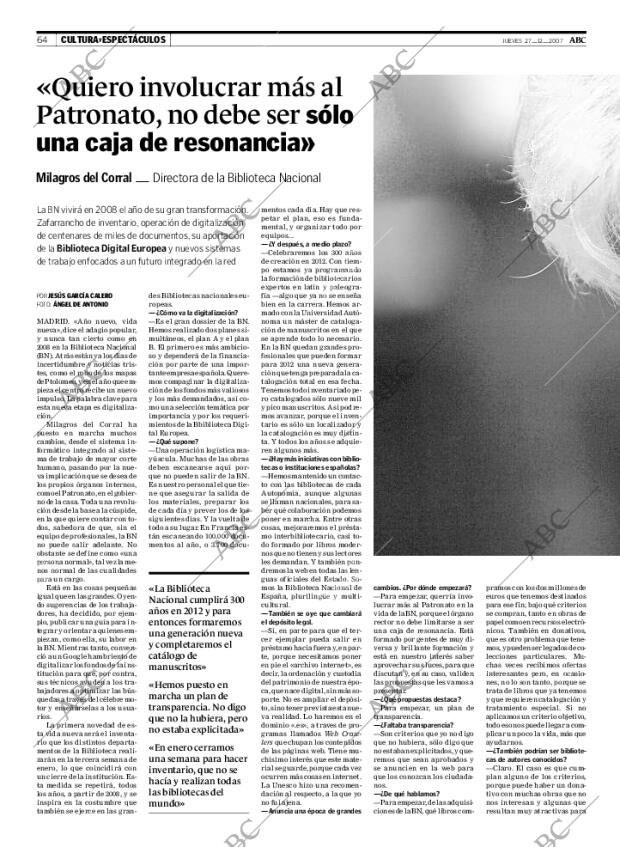 ABC CORDOBA 27-12-2007 página 64