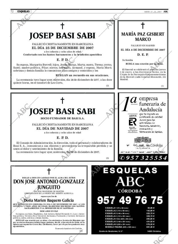 ABC CORDOBA 27-12-2007 página 72
