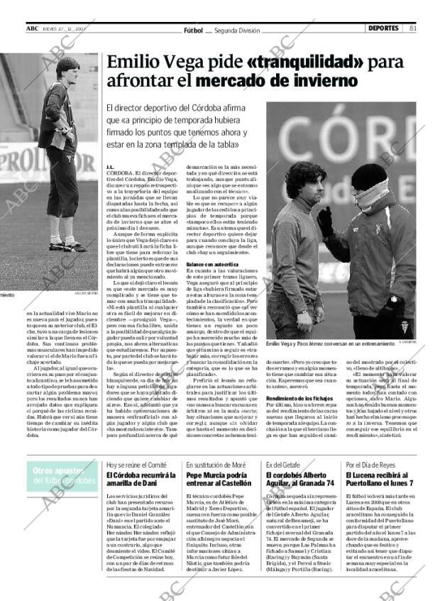 ABC CORDOBA 27-12-2007 página 81
