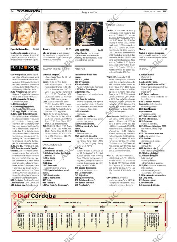 ABC CORDOBA 27-12-2007 página 94