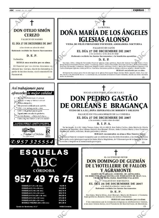 ABC CORDOBA 28-12-2007 página 77