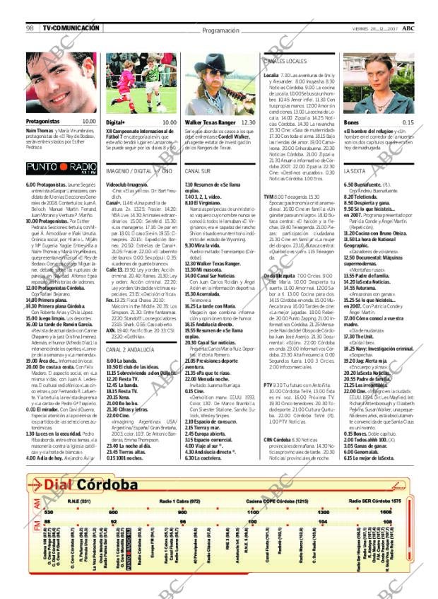 ABC CORDOBA 28-12-2007 página 98