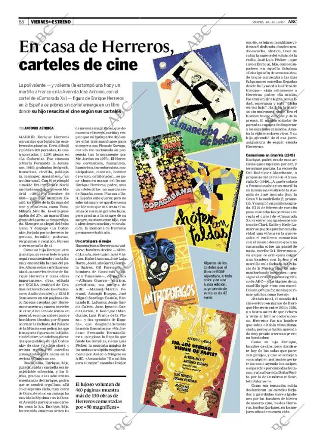 ABC MADRID 28-12-2007 página 88