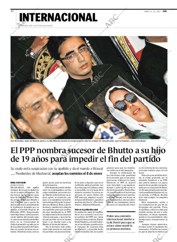ABC CORDOBA 31-12-2007 página 30