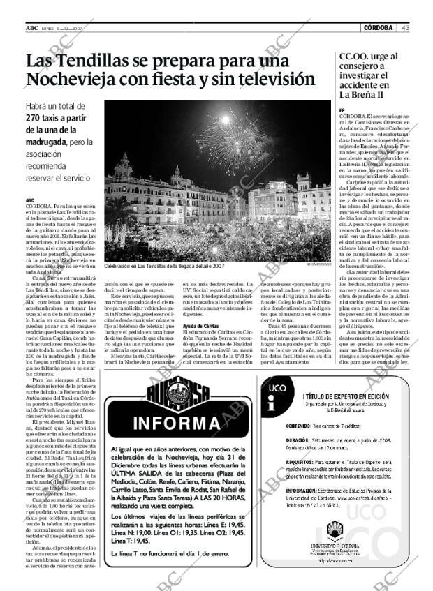 ABC CORDOBA 31-12-2007 página 43