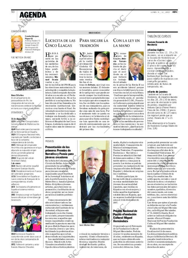 ABC CORDOBA 31-12-2007 página 50