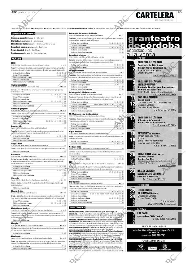 ABC CORDOBA 31-12-2007 página 65