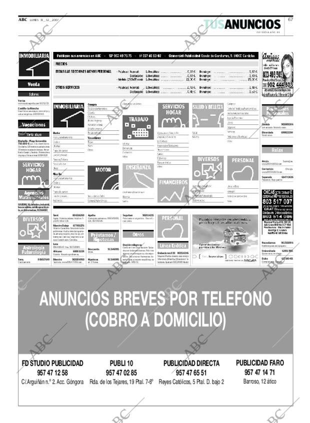 ABC CORDOBA 31-12-2007 página 67