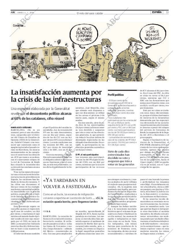 ABC MADRID 05-01-2008 página 13