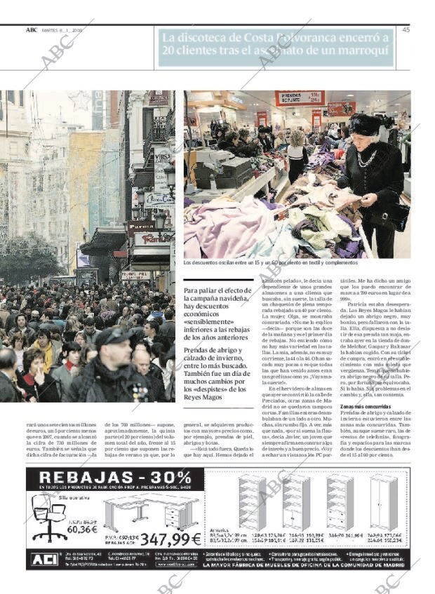 ABC MADRID 08-01-2008 página 45