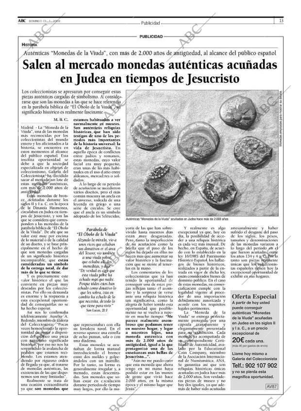 ABC MADRID 13-01-2008 página 13