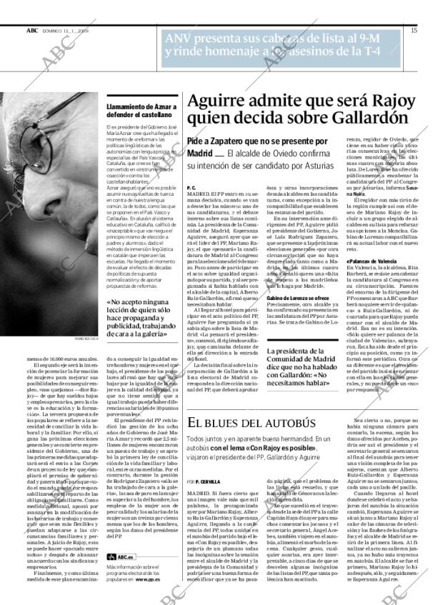 ABC MADRID 13-01-2008 página 15