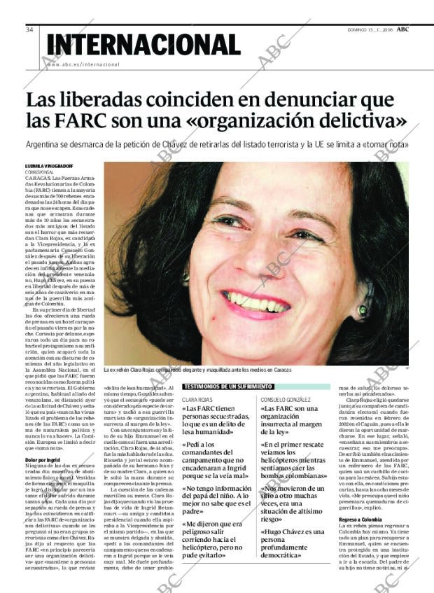ABC MADRID 13-01-2008 página 34