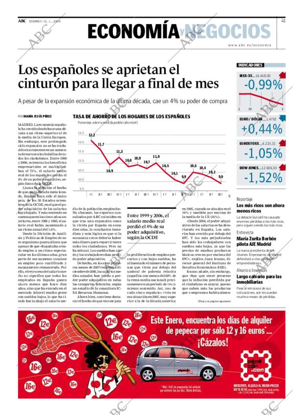ABC MADRID 13-01-2008 página 41