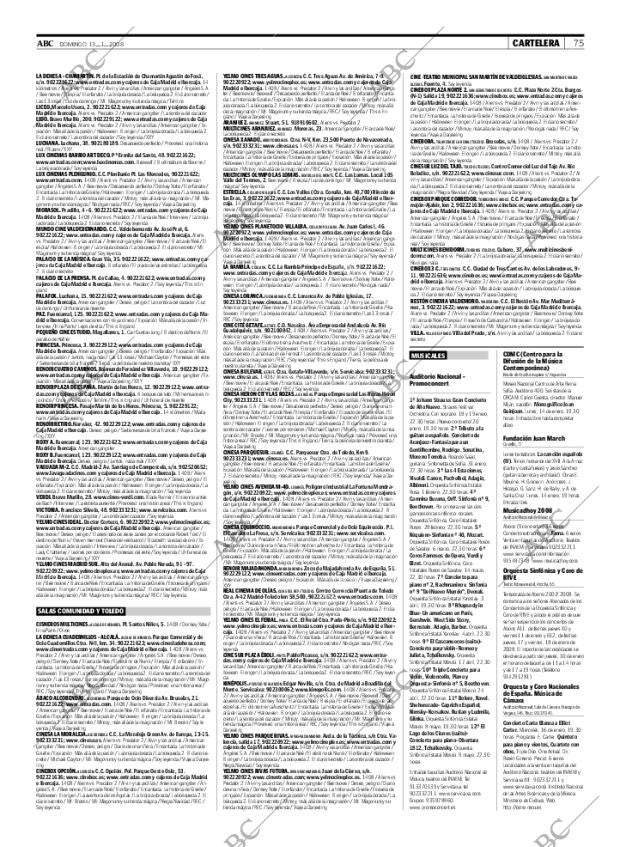 ABC MADRID 13-01-2008 página 75