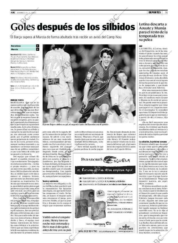 ABC MADRID 13-01-2008 página 91