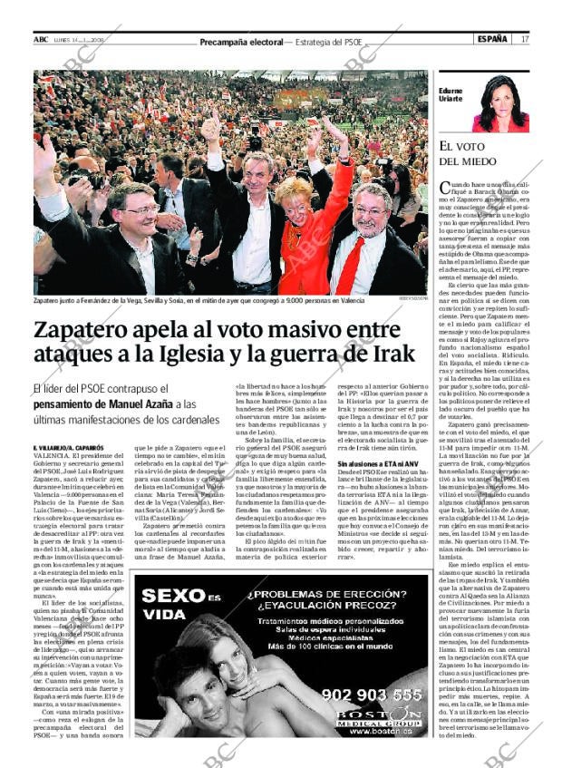 ABC MADRID 14-01-2008 página 17