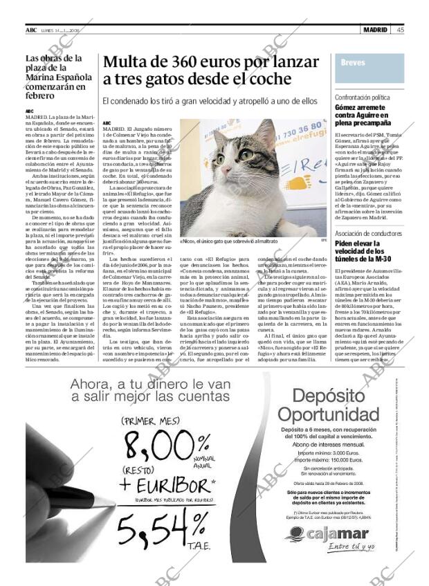 ABC MADRID 14-01-2008 página 45