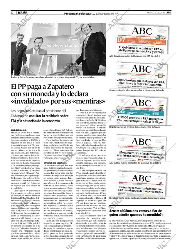 ABC MADRID 15-01-2008 página 12