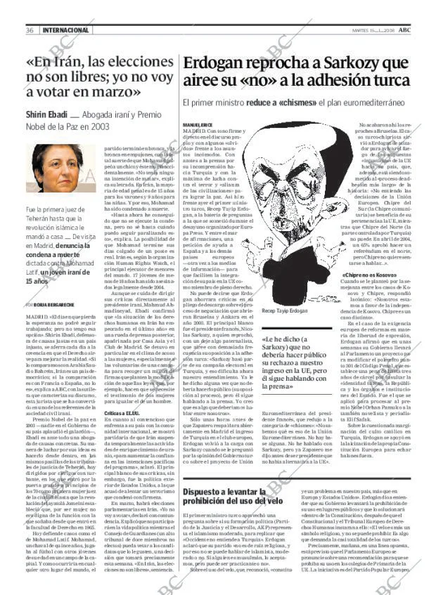 ABC MADRID 15-01-2008 página 36