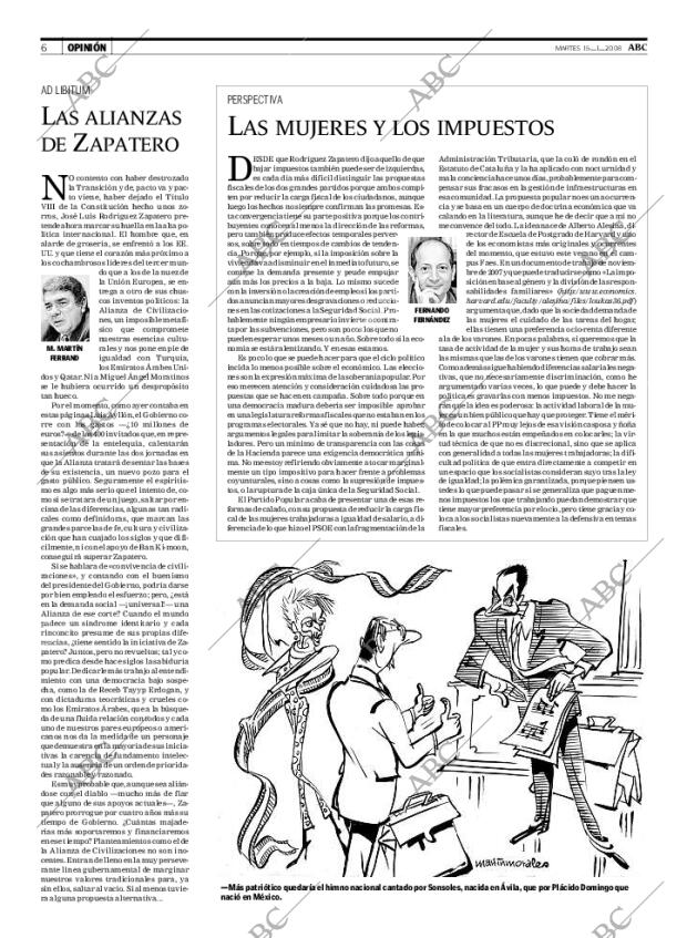 ABC MADRID 15-01-2008 página 6