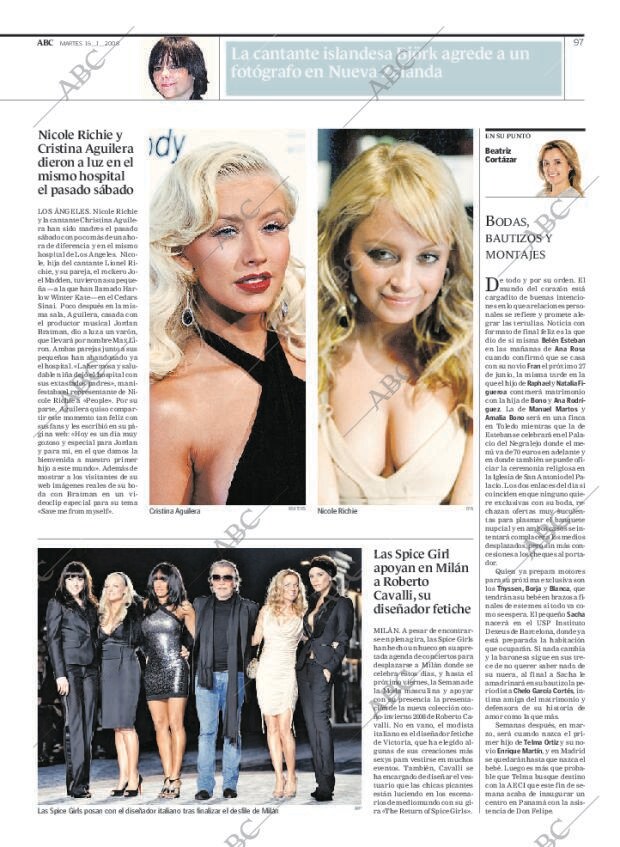 ABC MADRID 15-01-2008 página 97