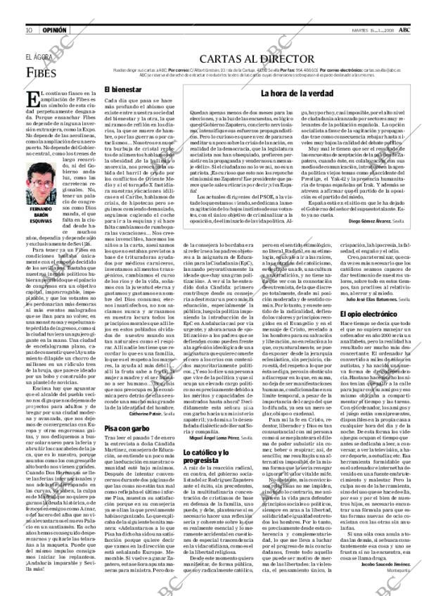 ABC SEVILLA 15-01-2008 página 10