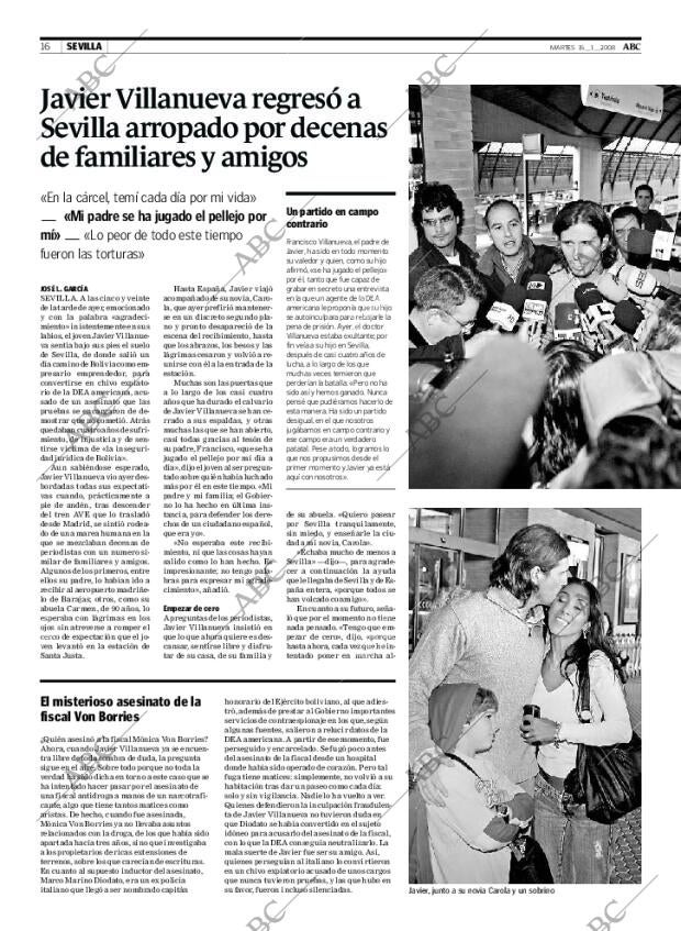 ABC SEVILLA 15-01-2008 página 16