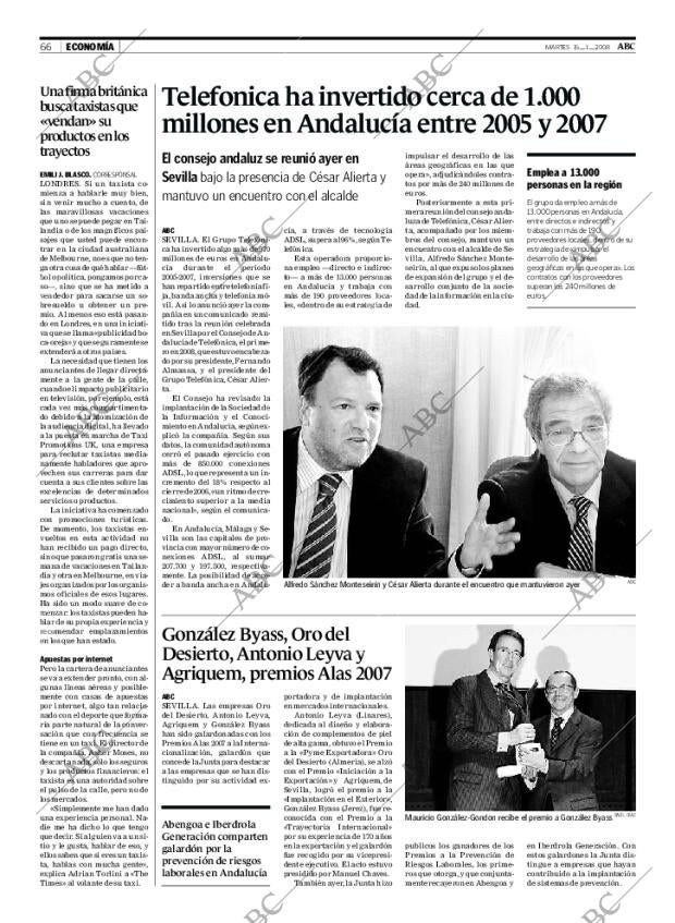 ABC SEVILLA 15-01-2008 página 66