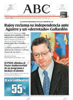 ABC MADRID 17-01-2008 página 1