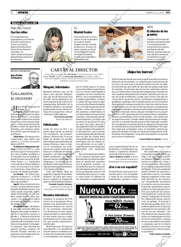 ABC MADRID 18-01-2008 página 8