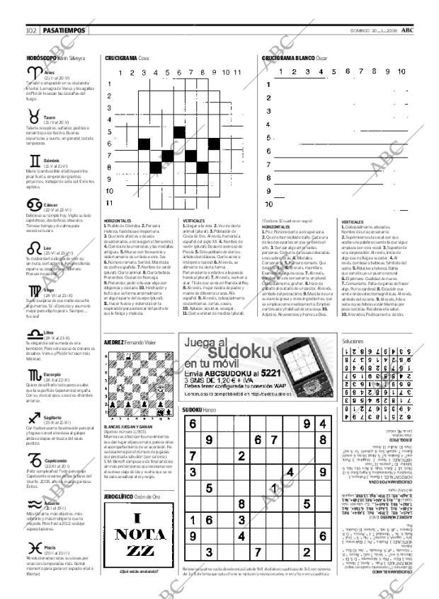 ABC MADRID 20-01-2008 página 104