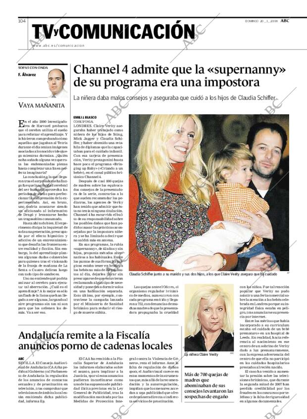 ABC MADRID 20-01-2008 página 106