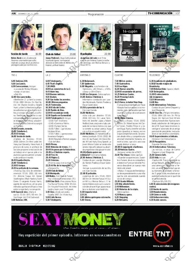 ABC MADRID 20-01-2008 página 109