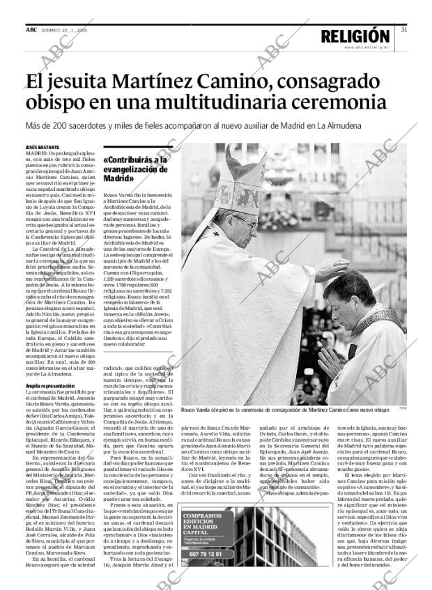 ABC MADRID 20-01-2008 página 33