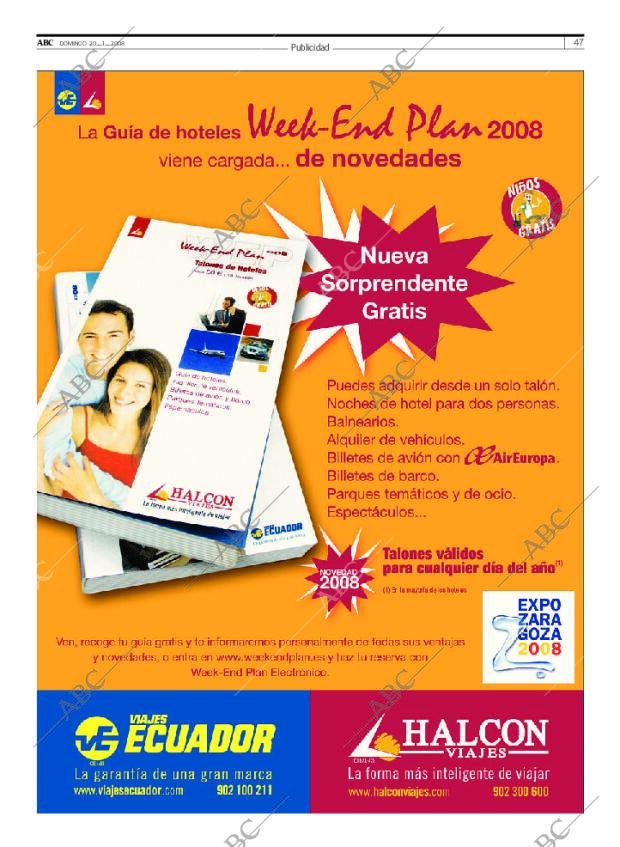 ABC MADRID 20-01-2008 página 49