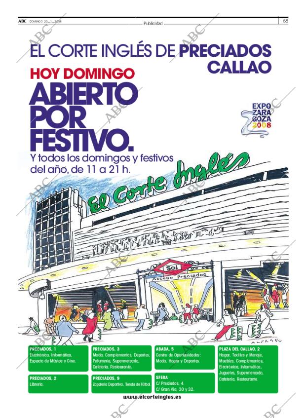 ABC MADRID 20-01-2008 página 67