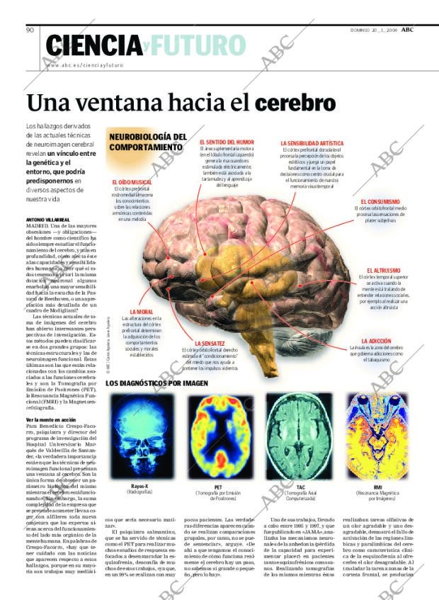 ABC MADRID 20-01-2008 página 92
