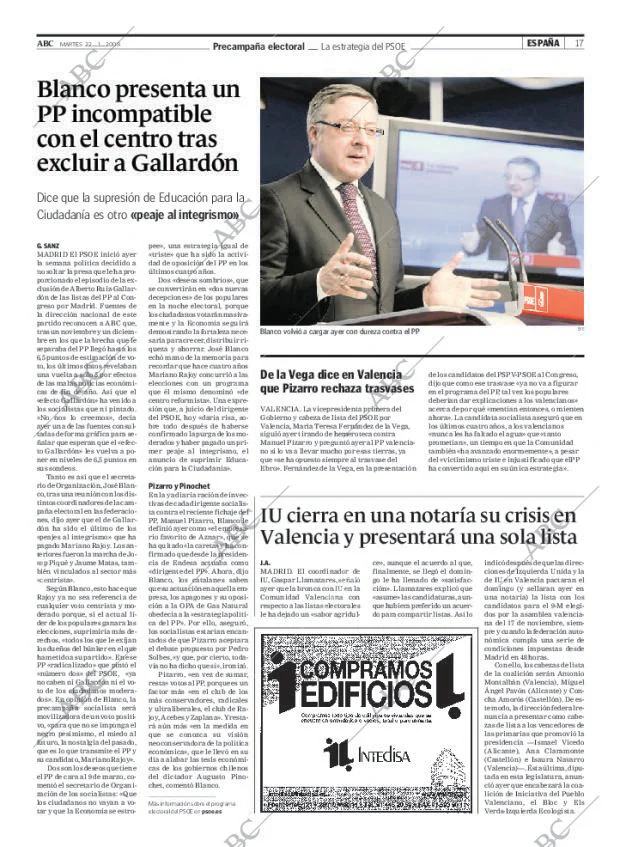 ABC MADRID 22-01-2008 página 17