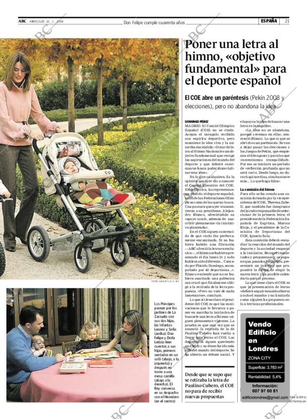 ABC MADRID 23-01-2008 página 21
