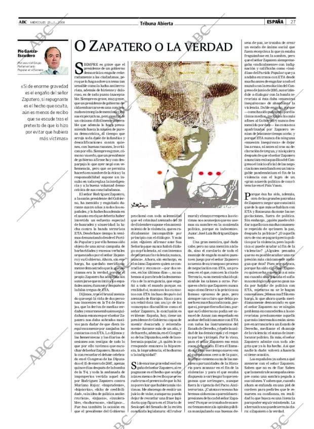ABC MADRID 23-01-2008 página 27
