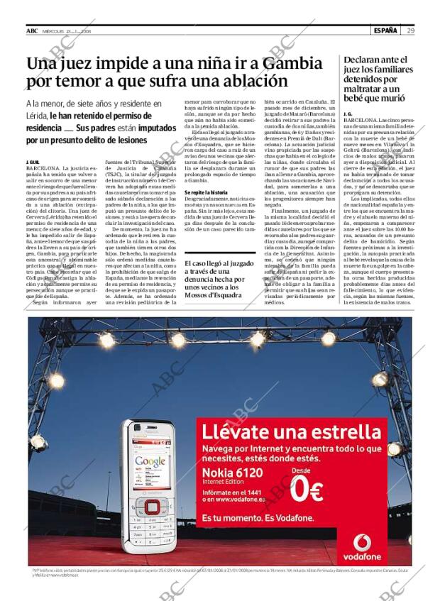 ABC MADRID 23-01-2008 página 29