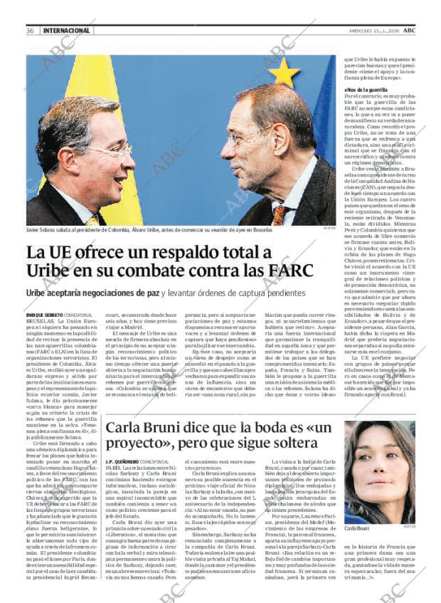 ABC MADRID 23-01-2008 página 36