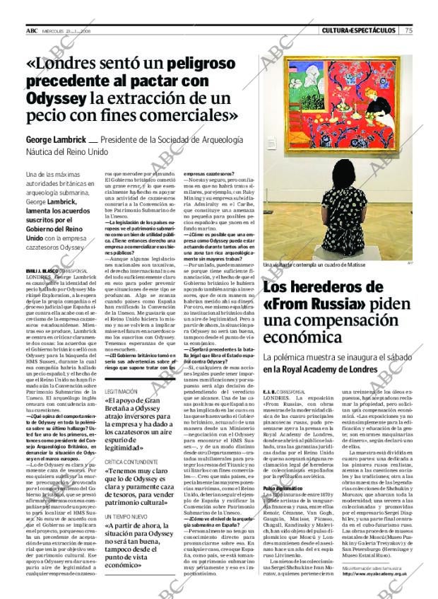 ABC MADRID 23-01-2008 página 75