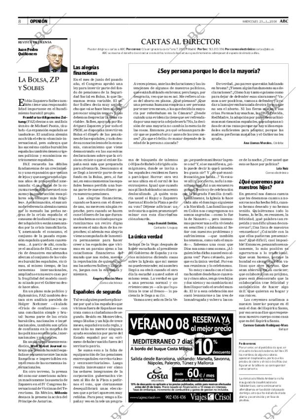 ABC MADRID 23-01-2008 página 8