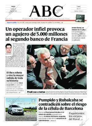 ABC MADRID 25-01-2008 página 1